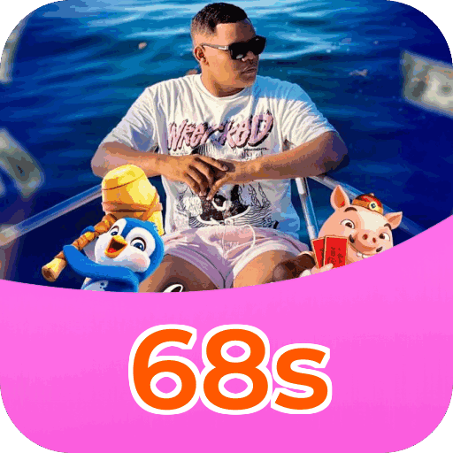 Passo a passo visual mostrando processo de download e instalação do aplicativo 68s